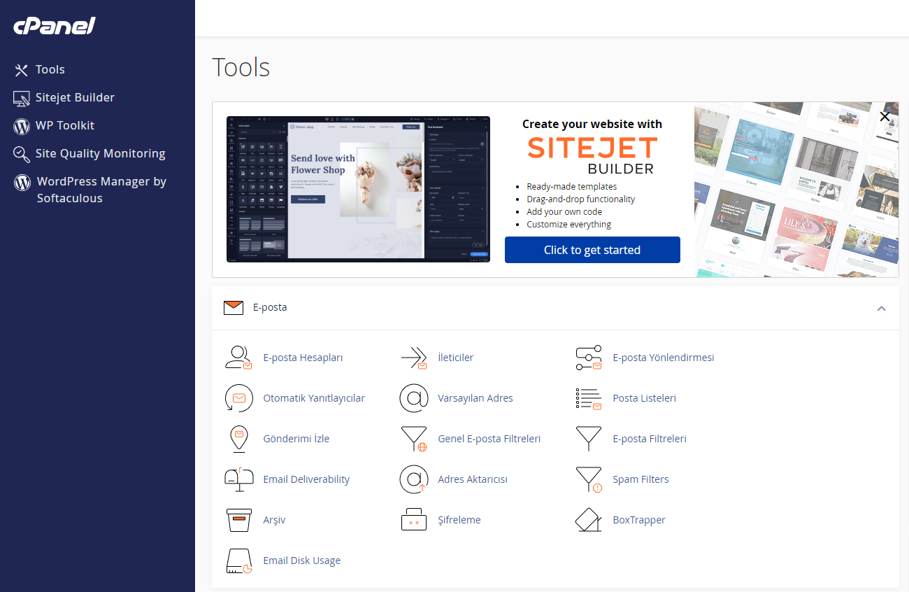 cPanel Subdomain